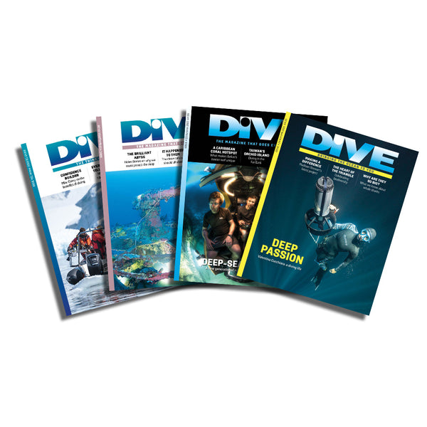 DIVE Magazine International Print ONLY Subscription – Buy DIVE